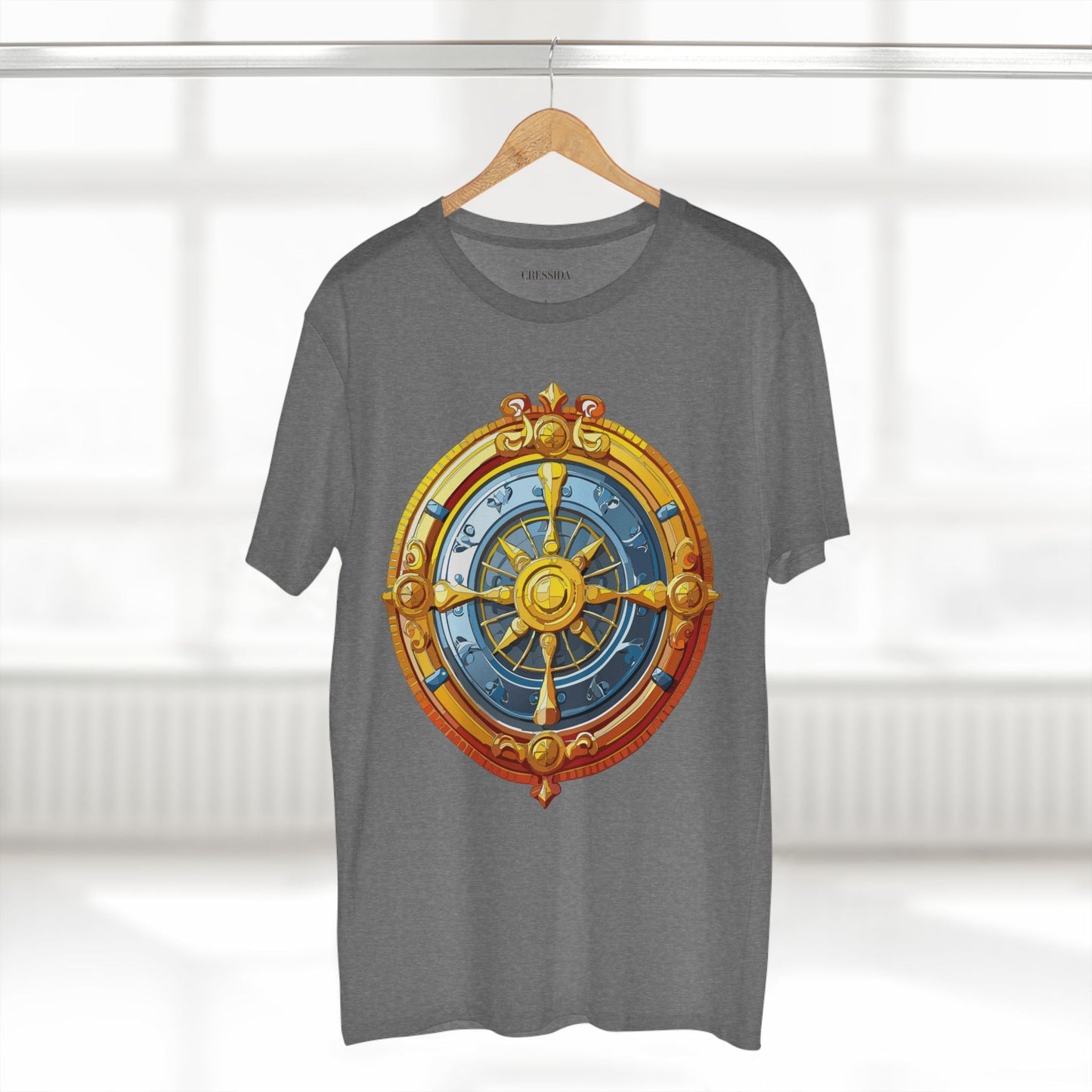 Antique Gold Coin Graphic Design T-Shirt Unisex 100 Cotton With Golden Print Artwork Tee 16