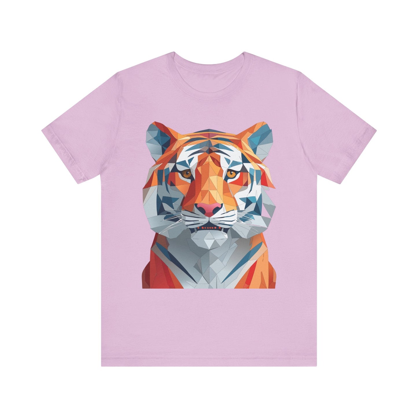 Unisex Animal Shirt With Art Design And Wildlife Theme Short Sleeve Tee For Everyday Wear