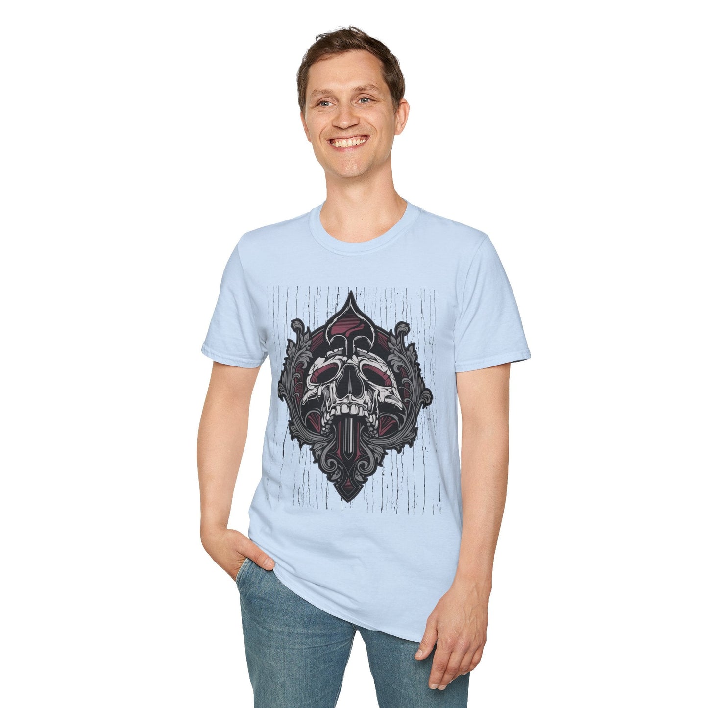 Art Design Shirt Unisex Graphic Tee 100 Percent Cotton Softstyle Premium Quality Gildan 64000