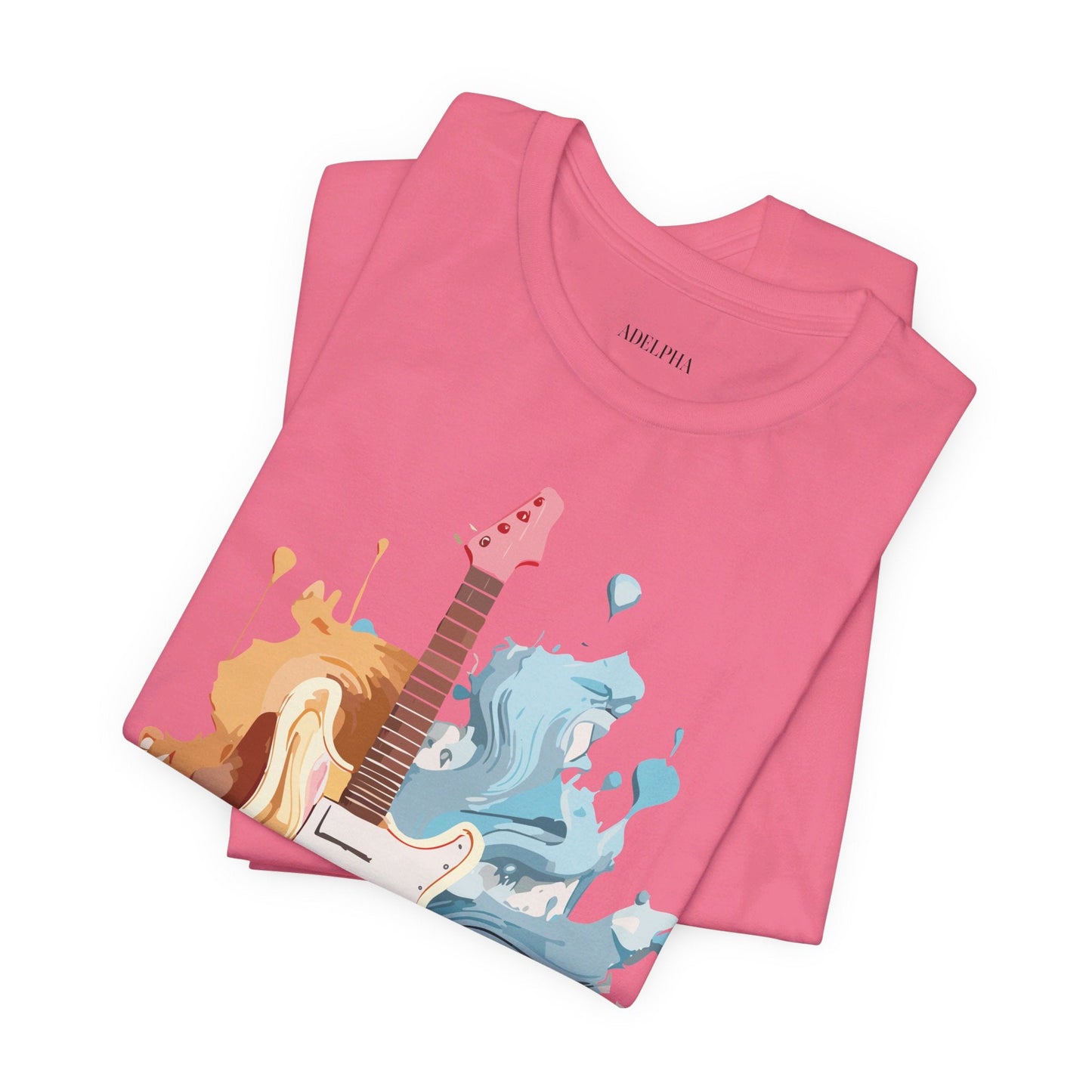 Adelpha Music Graphic T Shirt Unisex Jersey Short Sleeve Vintage Inspired Tee Art Collection