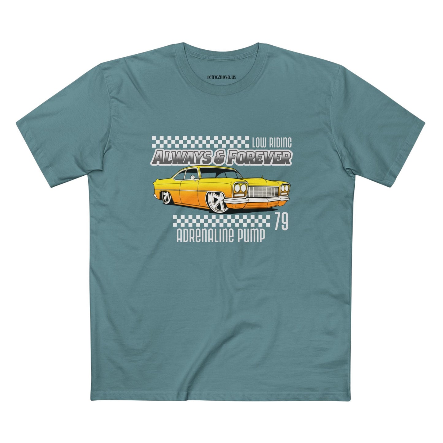Retro Car Tee Unisex Vintage Car Shirt With Original Art RC-6 Premium Cotton Soft Breathable Comfort