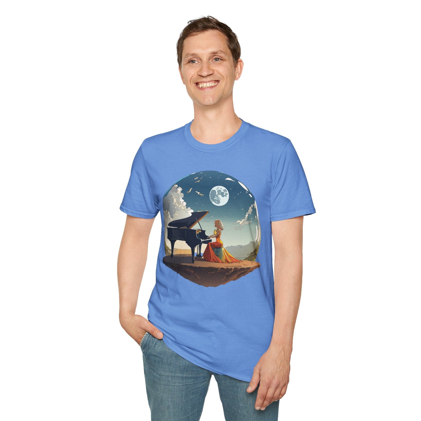 Womens Graphic T Shirts Art Design Shirt Gildan Softstyle 64000 Cotton Tee Unisex Comfort