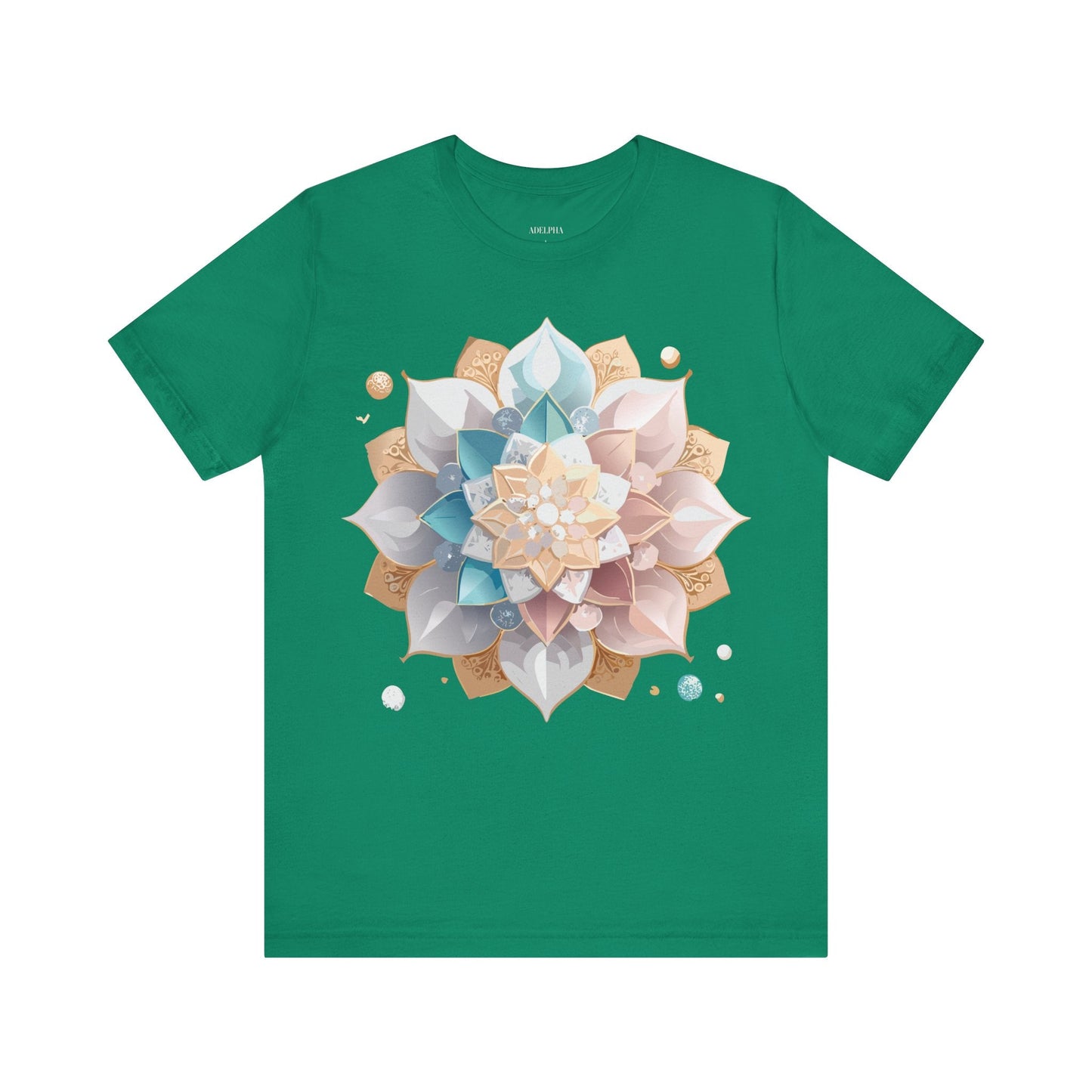 Mandala Graphic Unisex 100 Cotton Vintage Floral Artwork Tee 3