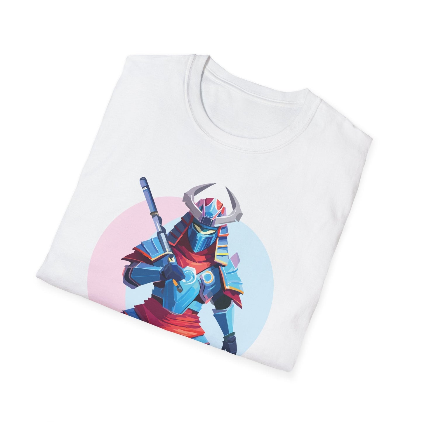 Samurai T Shirt Unisex Softstyle Tee Made From 100 Percent Ring Spun Cotton Gildan 64000