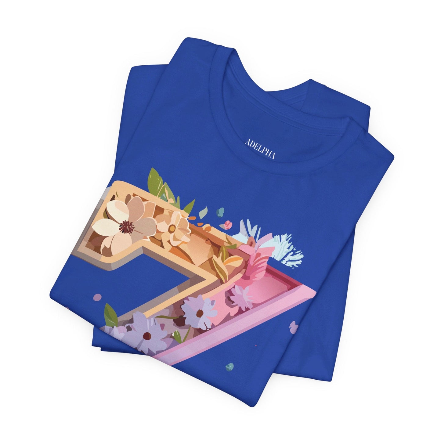 Letter Z Shirt Unisex Graphic Tee Adelpha Vintage Inspired Artwork Short Sleeve Jersey
