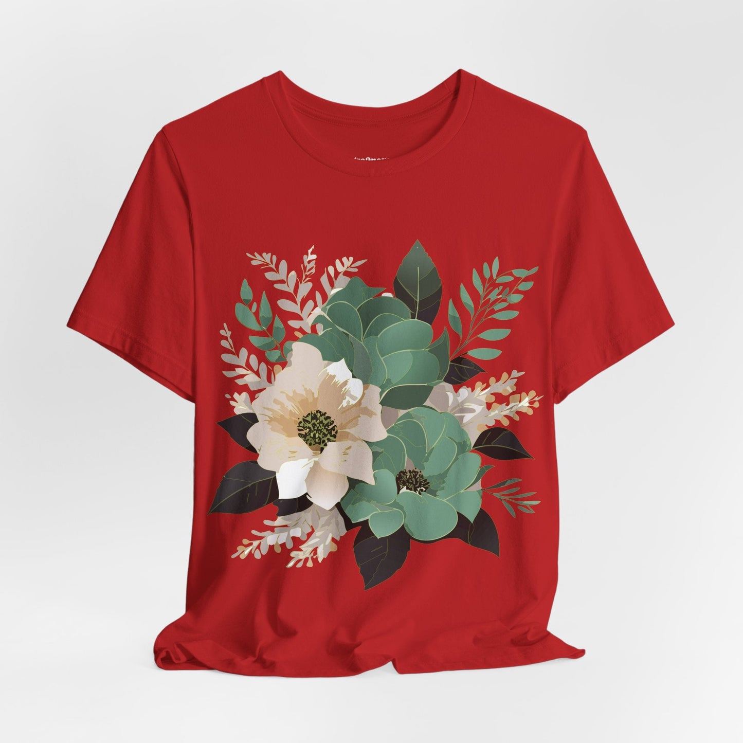 Flowers Shirt Floral Shirt Unisex Jersey Short Sleeve Tee From Flowers Collection Retro2Nova