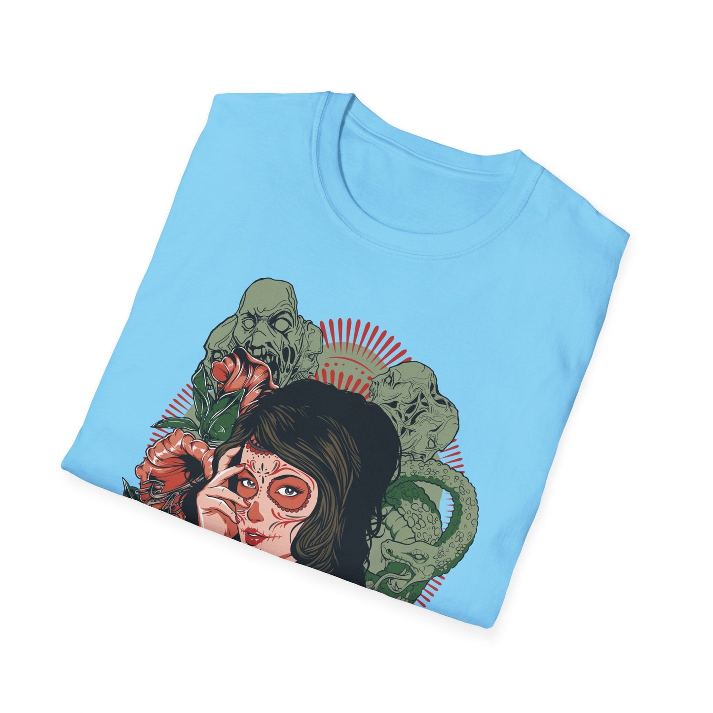 Art Design Graphic Tee Shirt Unisex Softstyle Cotton Art Shirt for Graphic Lovers