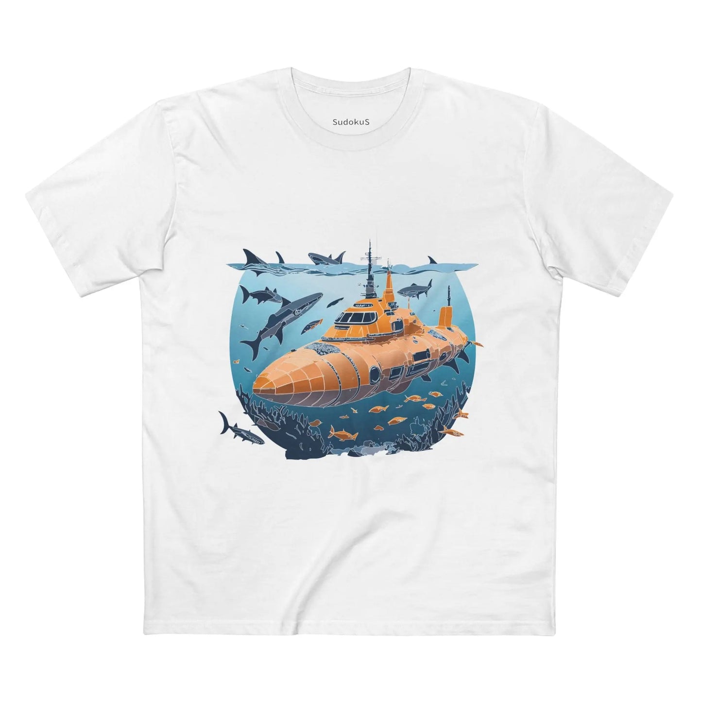 Ocean Coast Graphic Unisex 100 Cotton Staple Tee 21