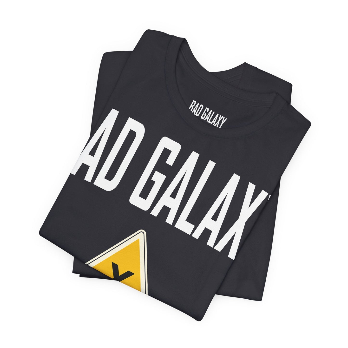 Bad Galaxy Tee Shirt With Red Stamp Made To Order 100 Percent Cotton Eco Friendly Inks USA