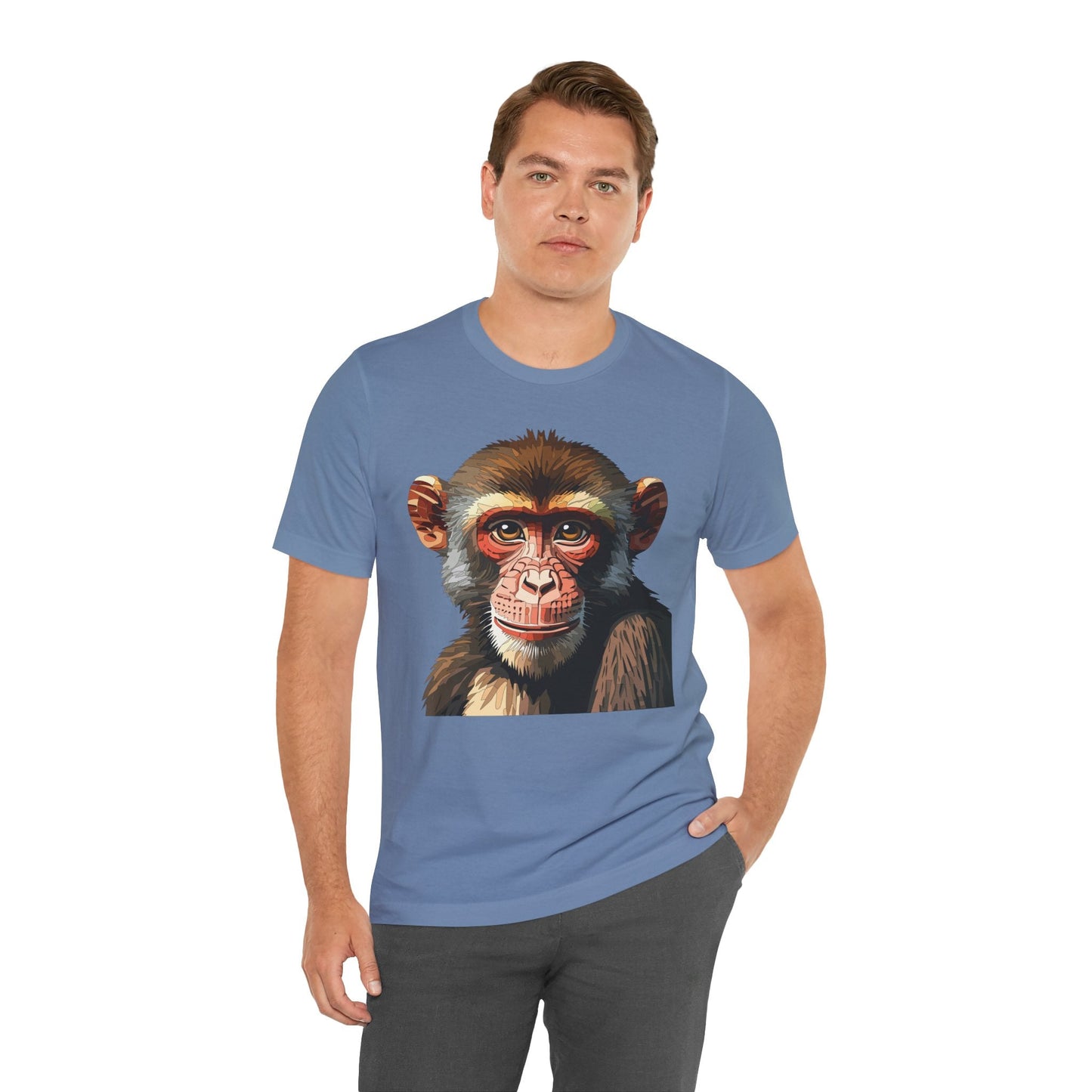 Unisex Animal Tee Shirt With Art Design Wildlife Graphic Gildan Softstyle 64000 Shirt
