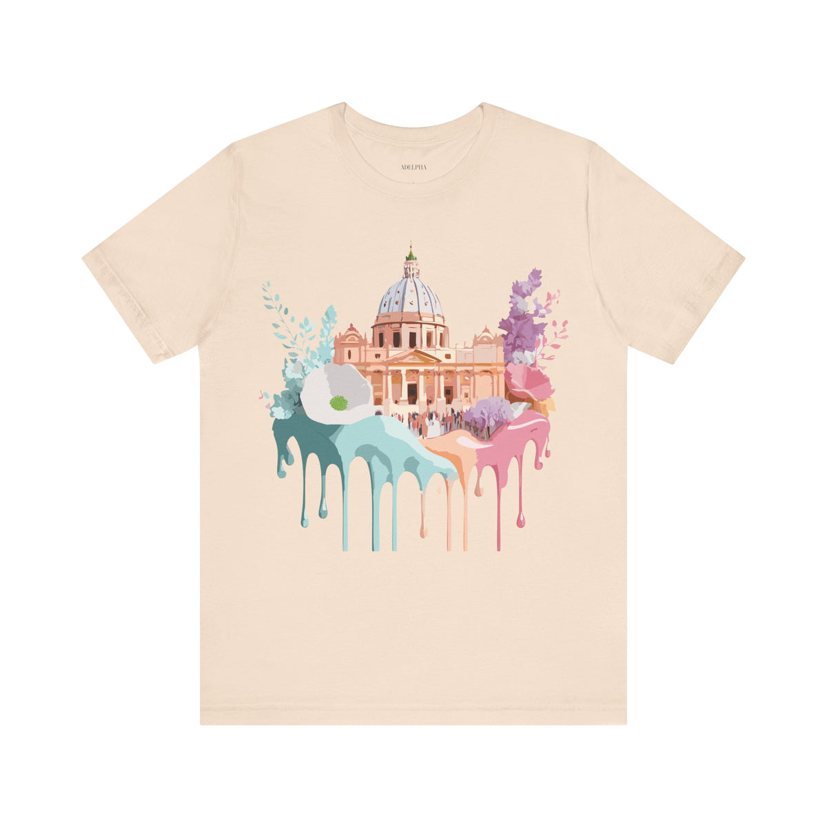 Unisex Cotton Bella+Canvas Tee with Rome