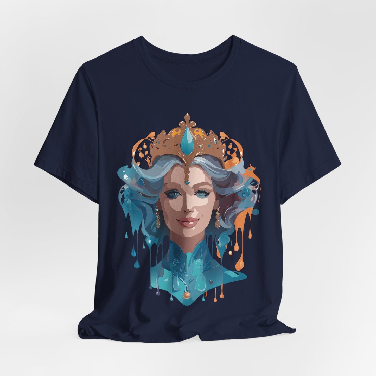 Queen Graphic Tee Unisex Adelpha Vintage Artwork Short Sleeve Premium Casual Wear
