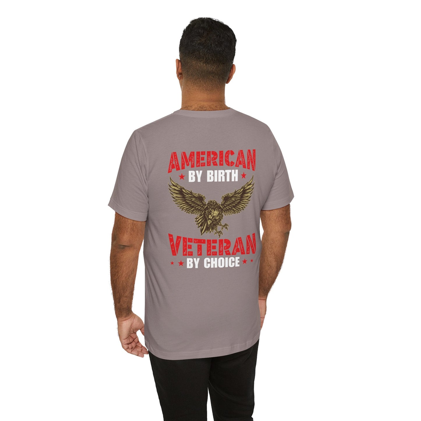 Army Veteran Patriotic Graphic Design Unisex Cotton T-Shirt v23