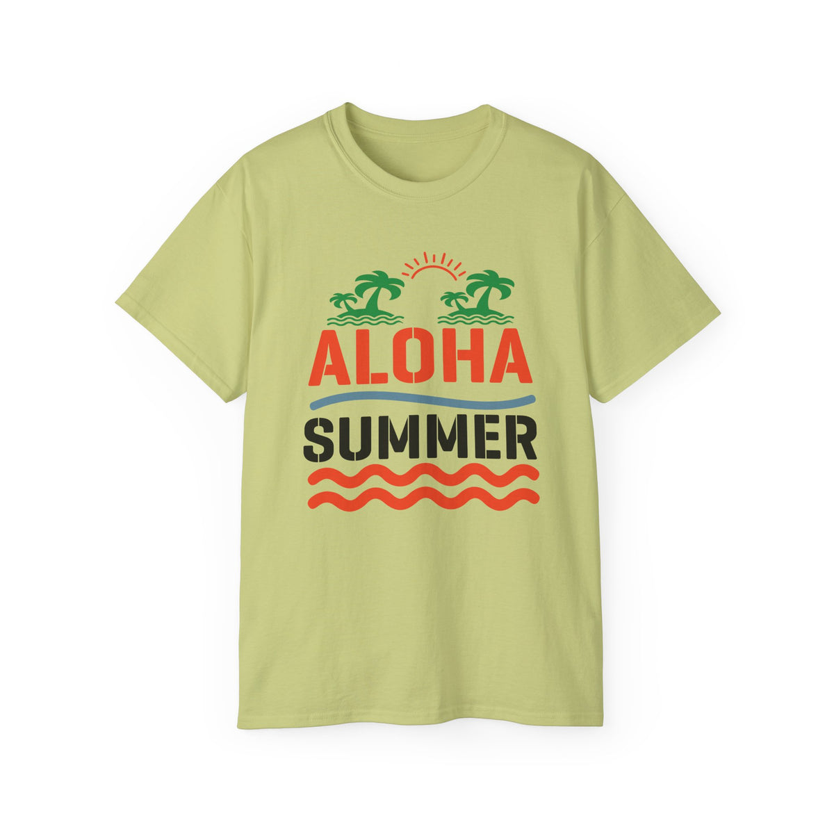 Aloha Summer Shirt | Tropical Palm Beach Tee