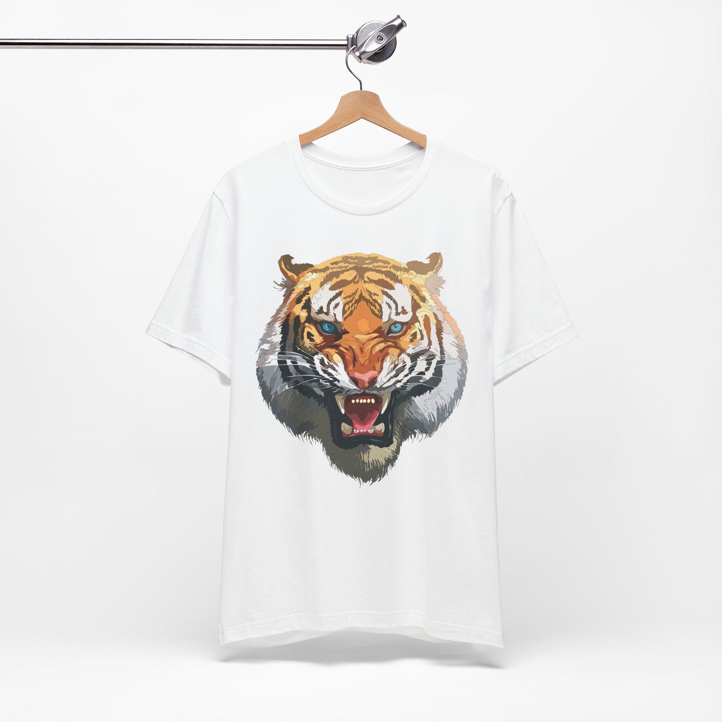 Tiger Shirt, Animal Shirt, T-Shirt with Tiger, Art Design Tee, Wild Animals Tees, Safari T-Shirt, Graphic Design Tee 15