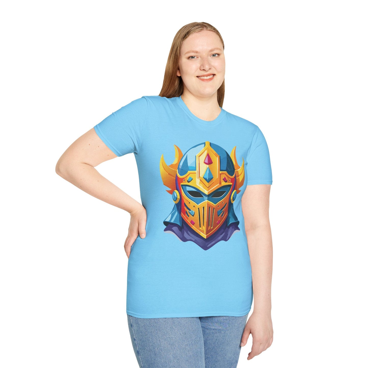 Mask Tee Shirt Unisex Softstyle T Shirt With Mask Design Masquerade Tees For Everyday Comfort