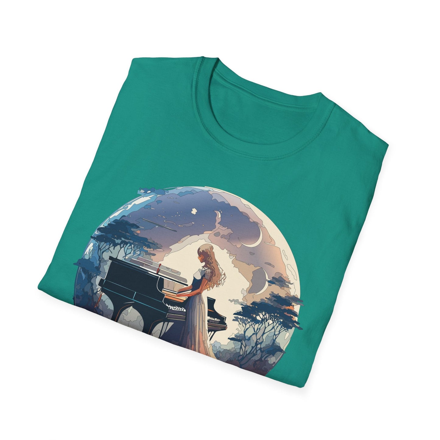 Womens Graphic T Shirts Art Design Shirt Unisex Softstyle Gildan 64000 Short Sleeve