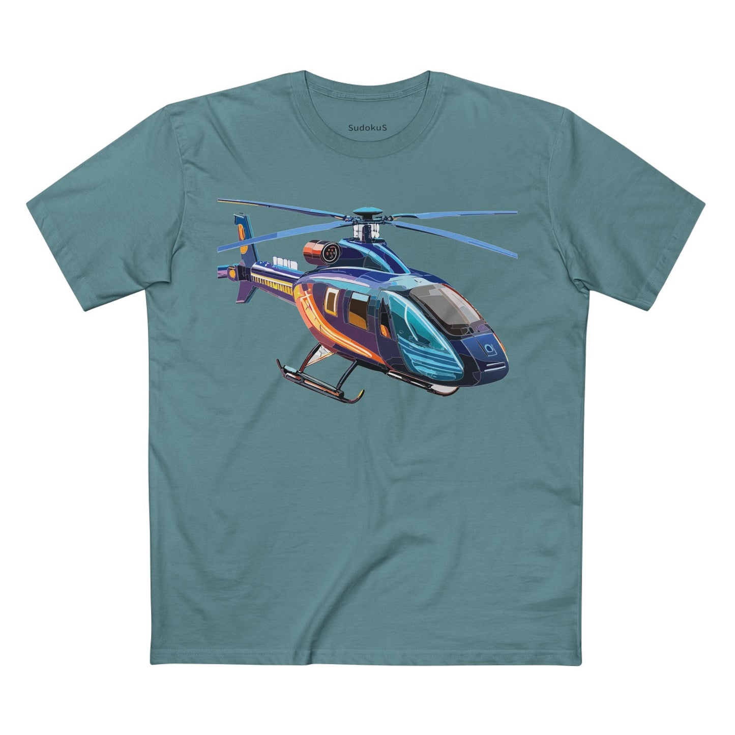 Chopper Graphic Unisex 100 Cotton Staple Tee 14