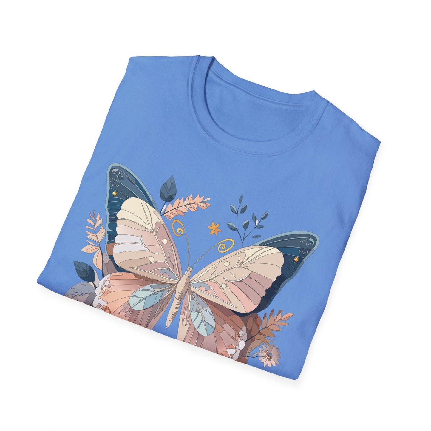 Monarch Butterfly Shirt Unisex Softstyle T Shirt 100 Percent Ring Spun Cotton Gildan 64000