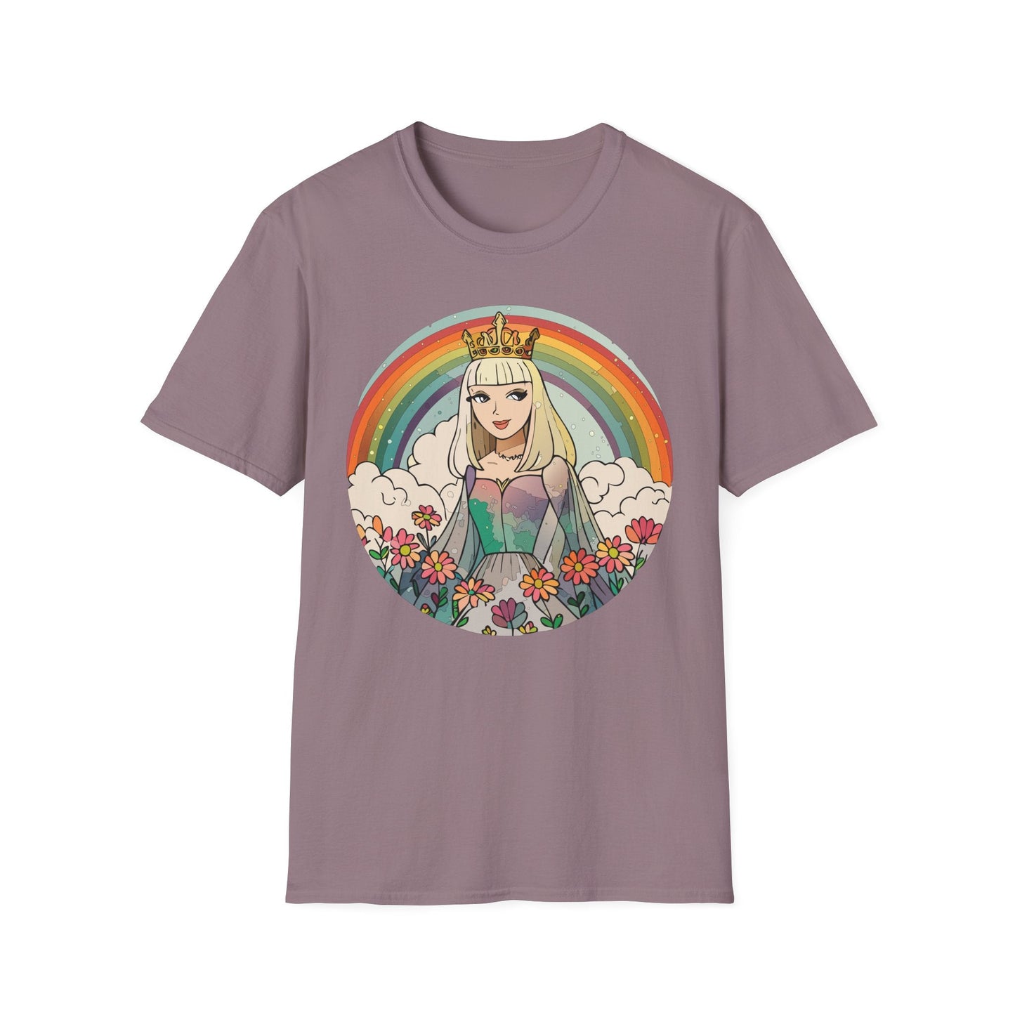 Womens Graphic T Shirt Art Design Tee Softstyle 100 Percent Ring Spun Cotton Comfort