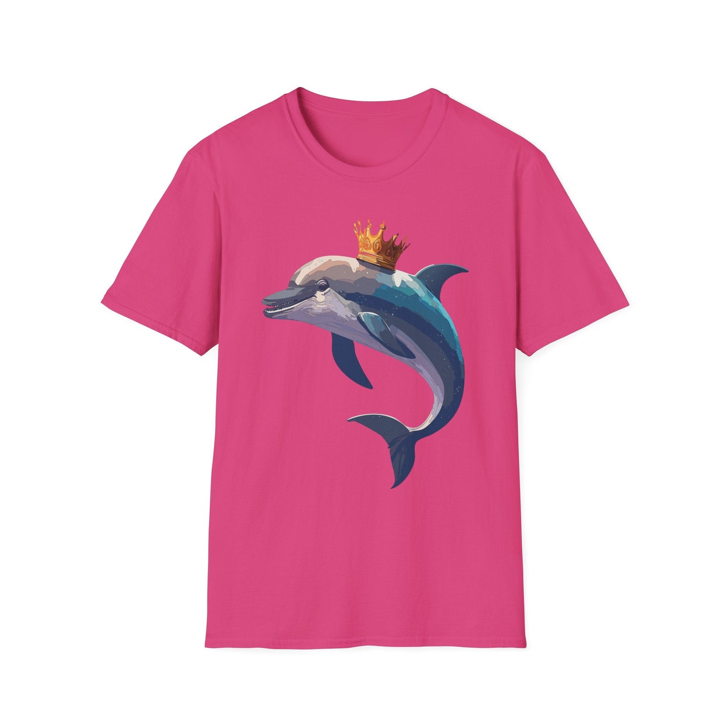Dolphin Shirts Unisex Gildan Softstyle 64000 100 Percent Cotton Tee For Animal Lovers