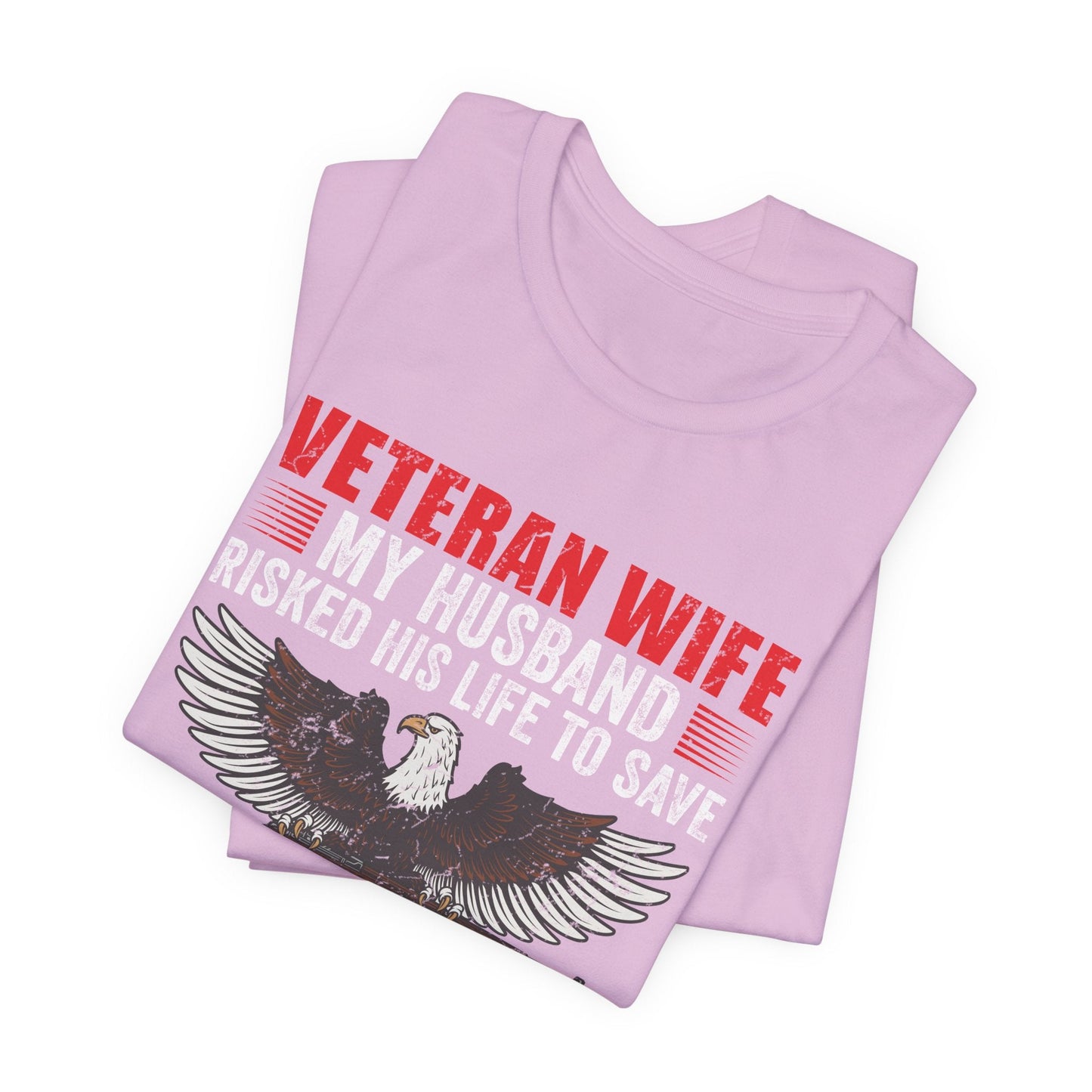 Army Veteran Patriotic Graphic Design Unisex Cotton T-Shirt v40