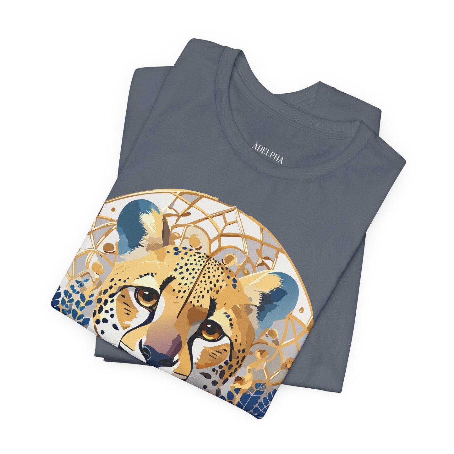 Medallion Shirt Unisex Graphic Tee With Vintage Inspired Adelpha Artwork Short Sleeve Jersey