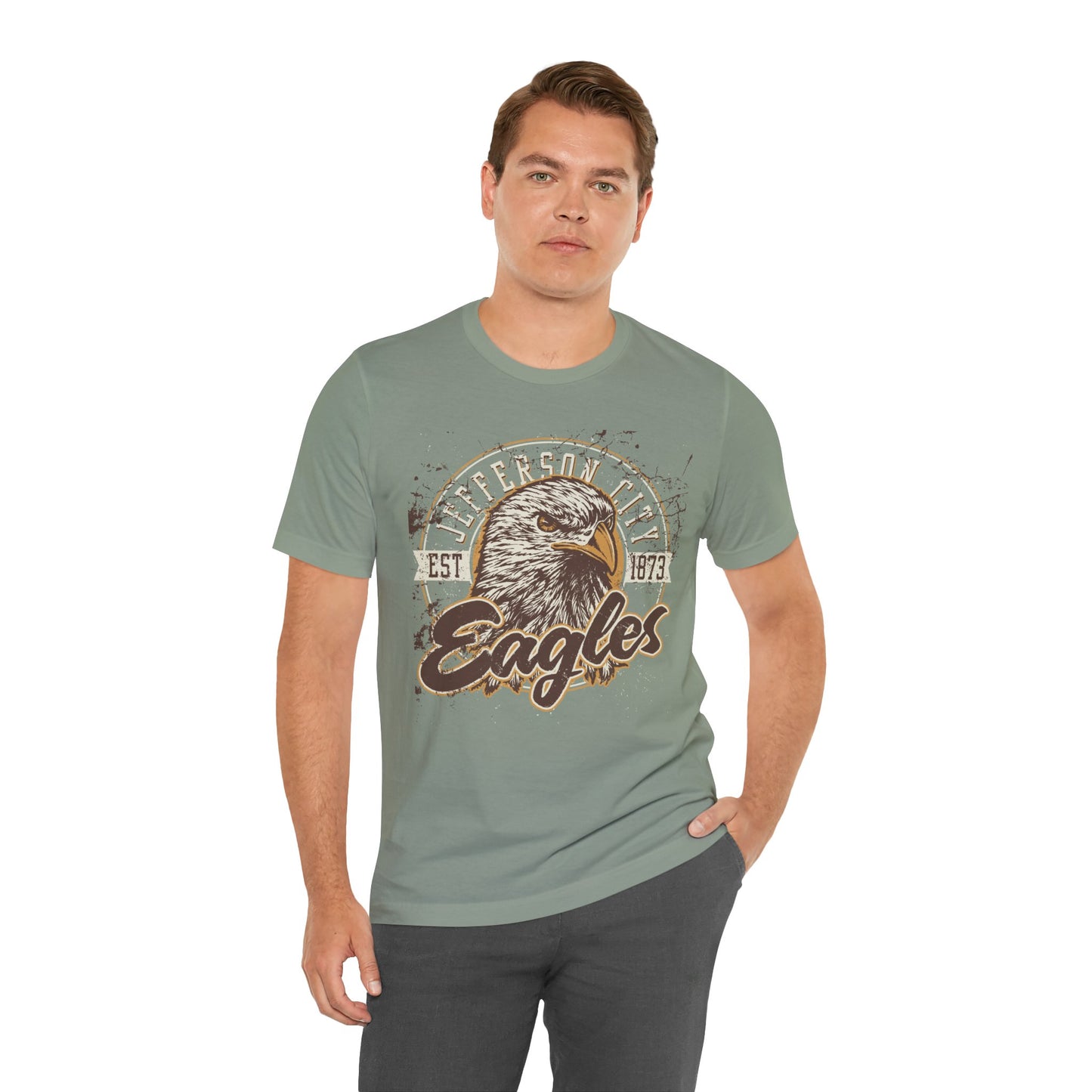 Sports Team Vintage Tee, Football Graphic T-Shirt, Eagle Graphic T-Shirt, Vintage Shirt, Design Football Tees