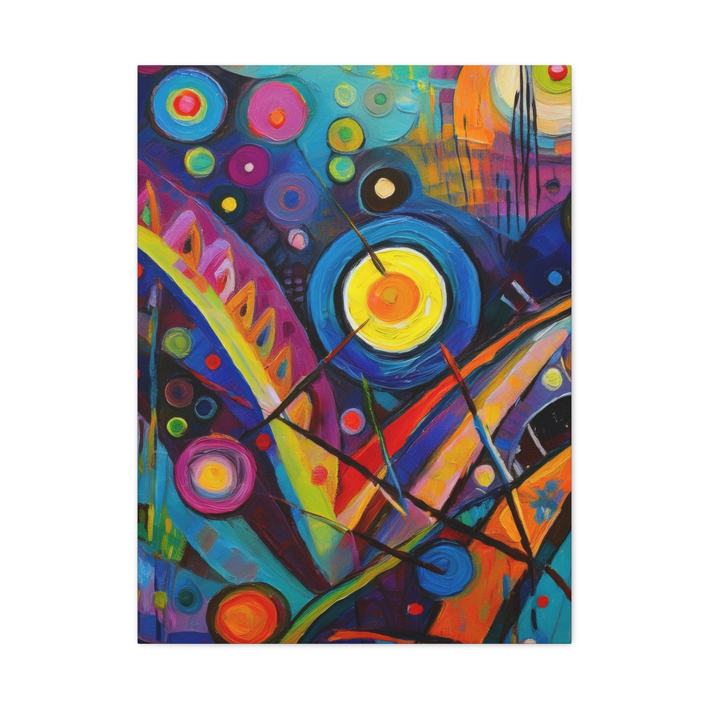Abstract Oil Painting Print Canvas 20x24,20x30,24x30 24x32,24x36,30x40 32x48,36x48,40x60 Pine-Wood Inner Frame ABS-127