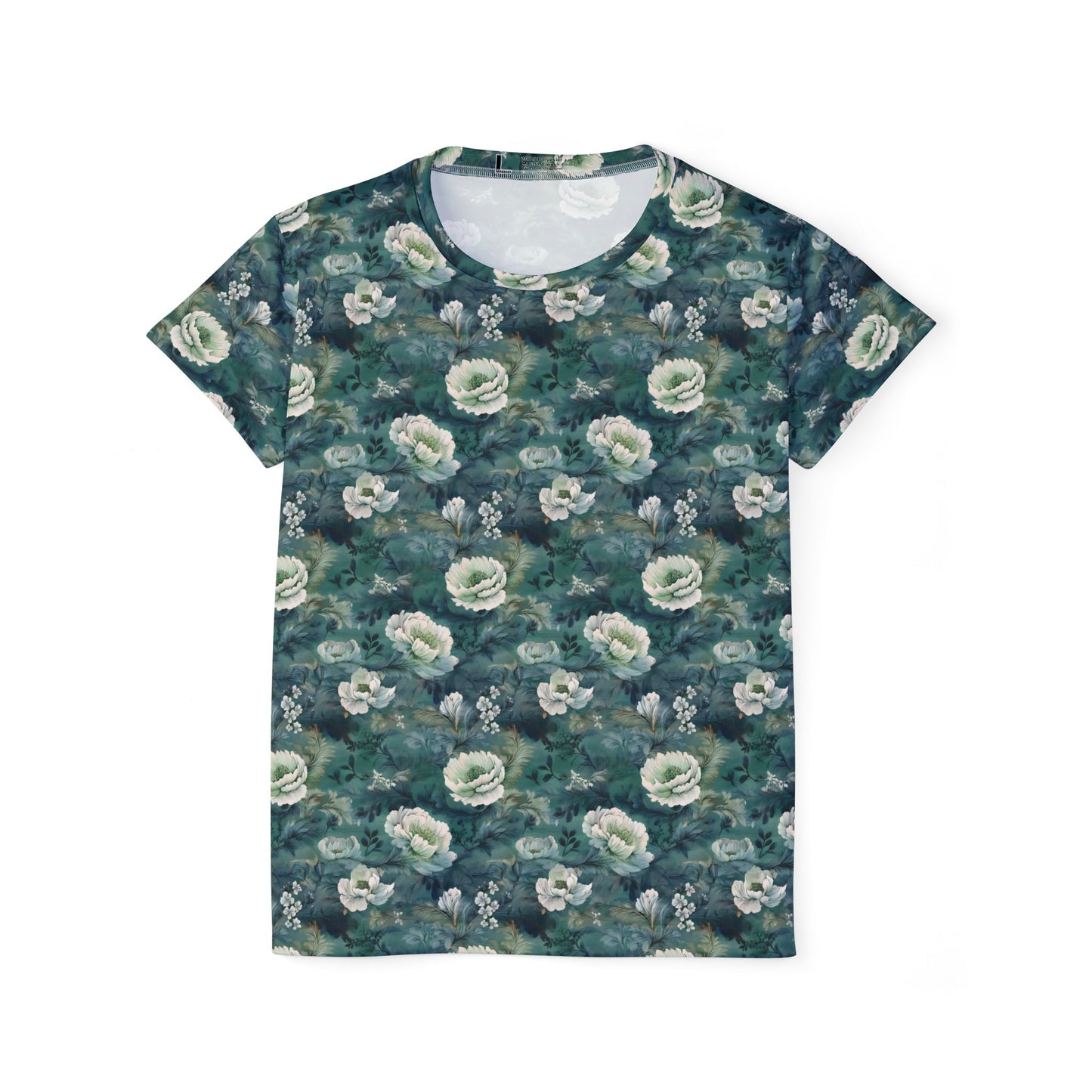 Women Poly Shirt with Floral Print F352