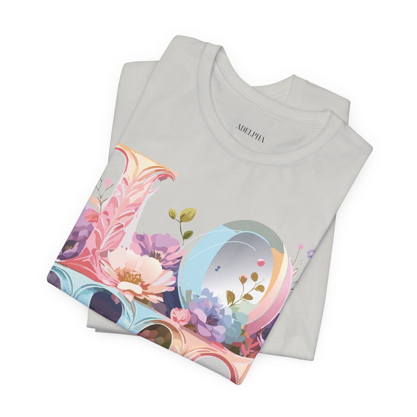 Adelpha Valentine Graphic Tee Unisex Short Sleeve Vintage Inspired Art Design for Everyday Wear
