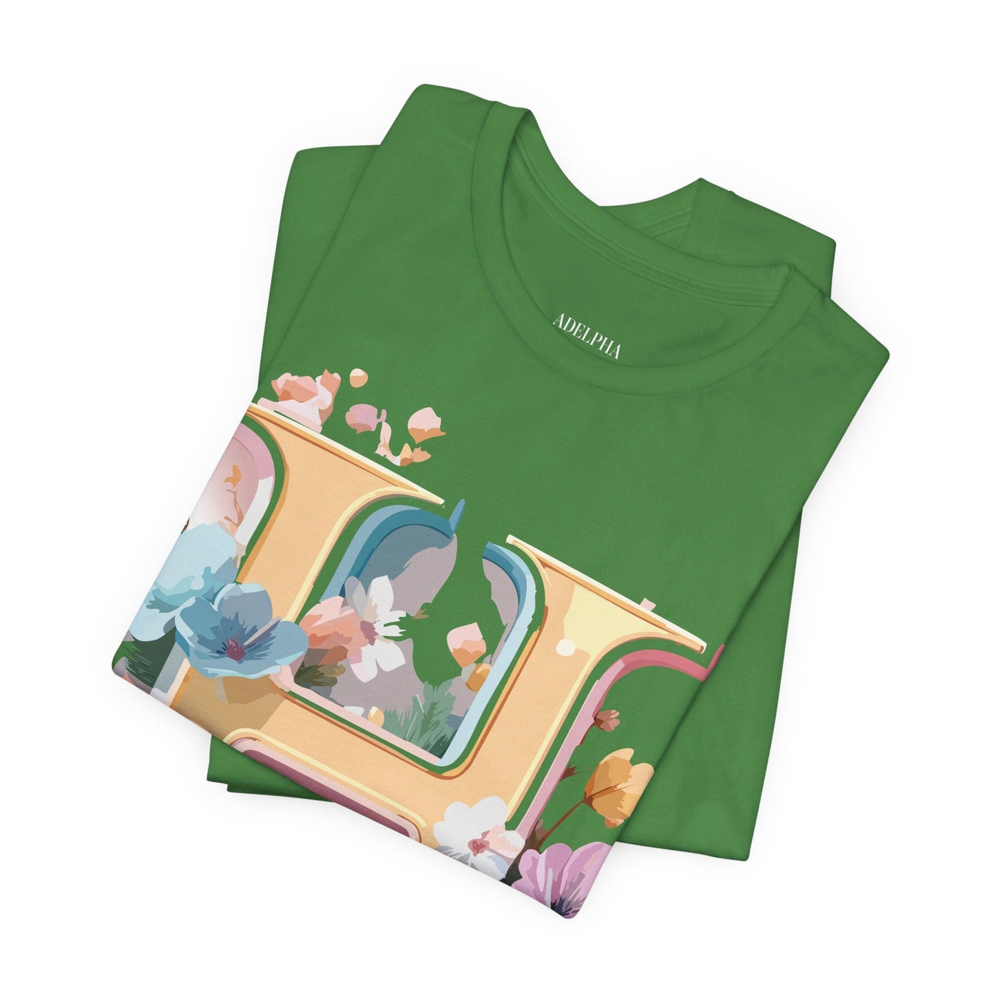 Letter H Graphic Tee Unisex Short Sleeve Shirt By Adelpha Featuring Vintage Inspired Artwork