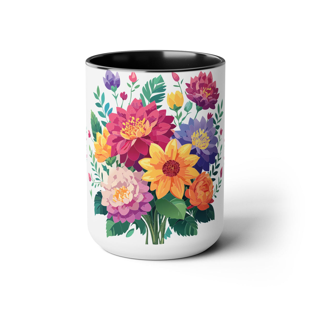 Floral Mug, Floral Cup