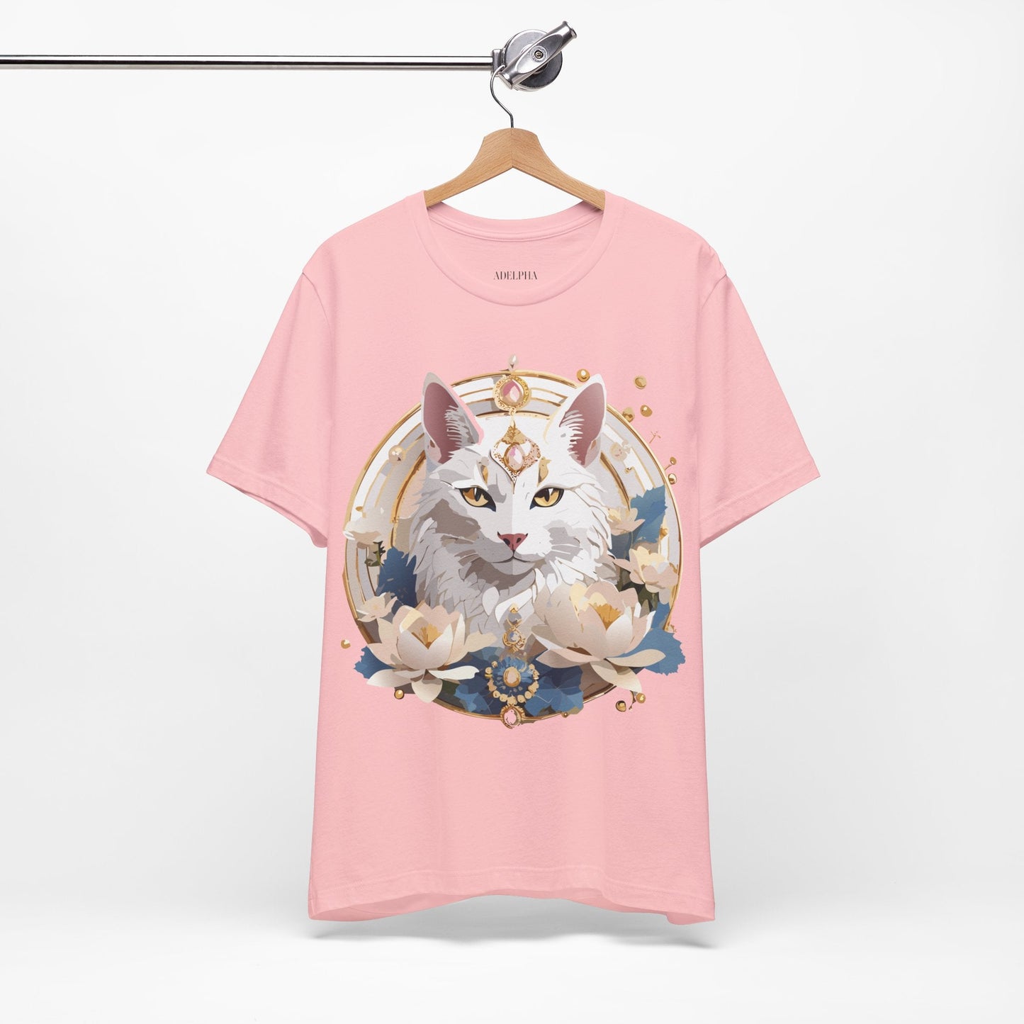 Medallion Shirt Graphic Tee Unisex Short Sleeve Art Print Adelpha Vintage Inspired