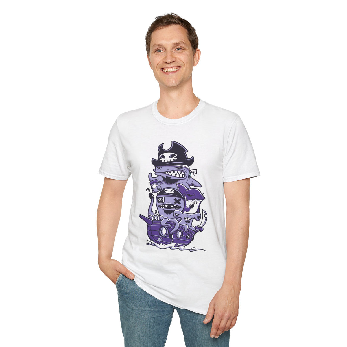 Funny Cartoon Animation Graphic Tee Gildan Unisex 100 Cotton Tee Shirt r133