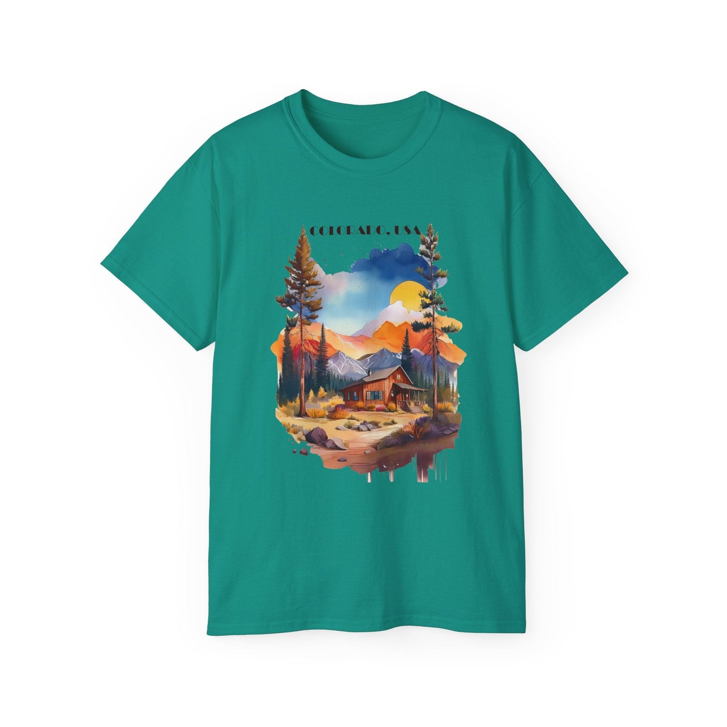 Colorado Graphic Unisex Cotton T‑Shirt 2