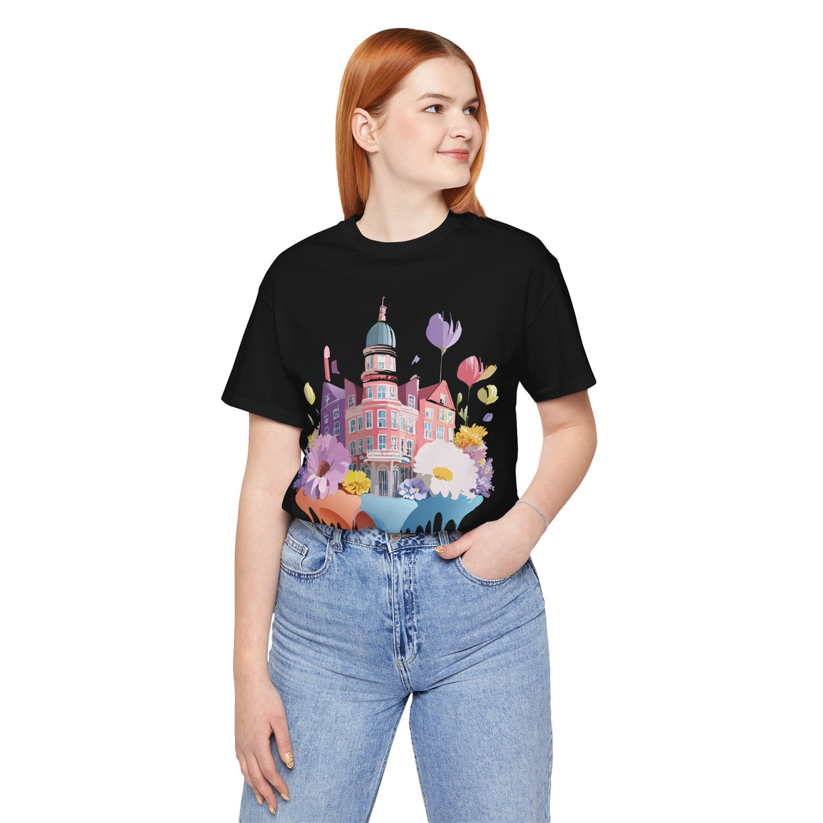 Unisex Cotton Bella+Canvas Tee with Amsterdam
