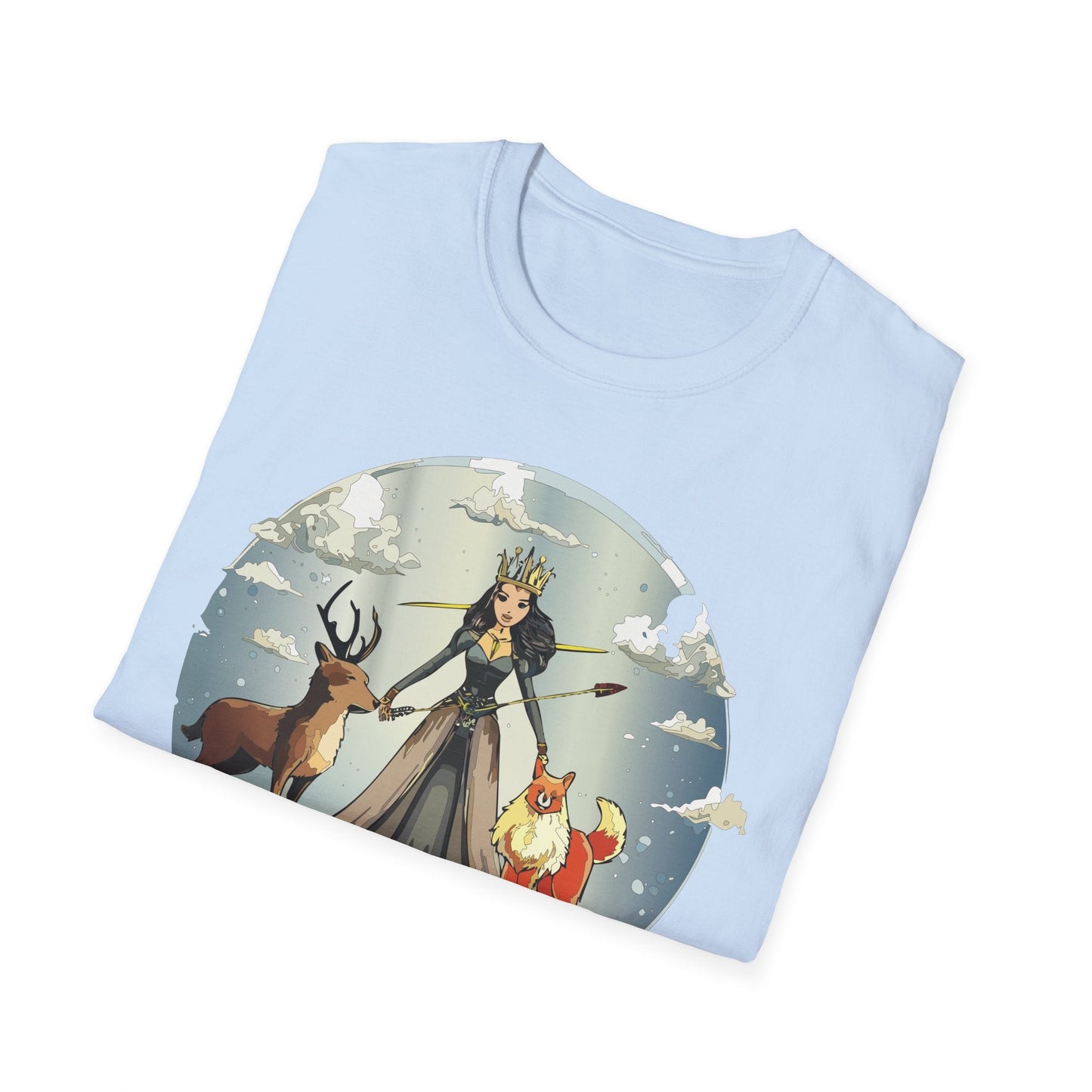 Womens Graphic T Shirt Art Design Tee Softstyle Gildan 64000 Cotton Comfort Fit Casual Wear