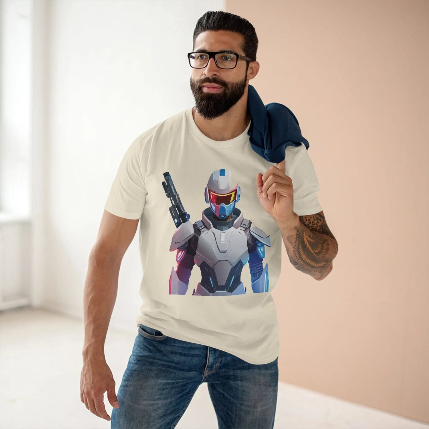 Robocop Graphic Unisex 100 Cotton Staple Tee 8
