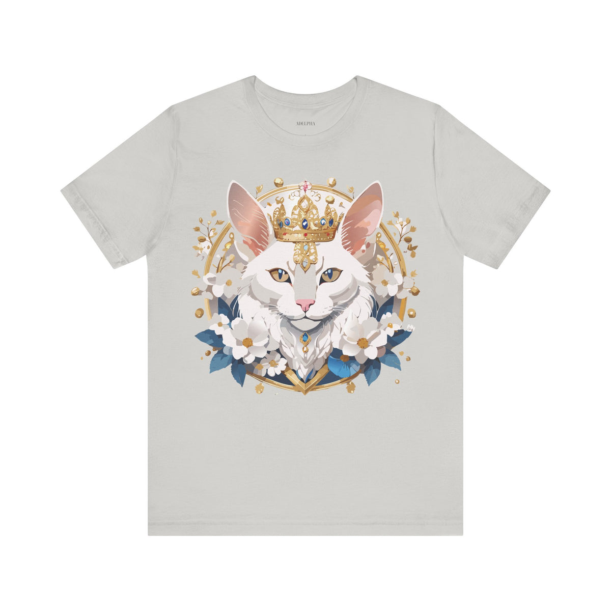 Medallion Graphic Unisex Cotton Bella+Canvas Tee with Art Design d35