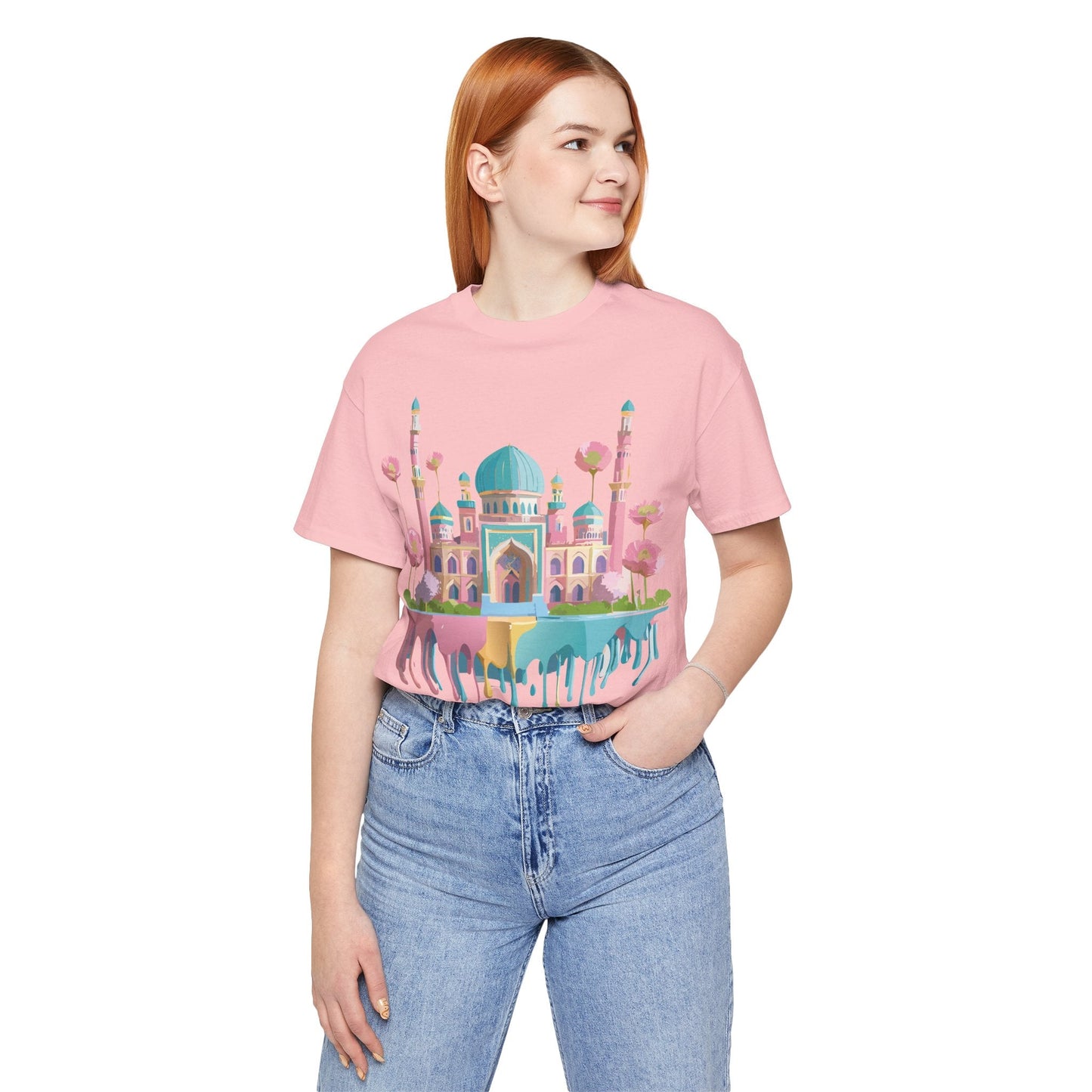 Tourist Shirt With Tashkent Graphic Tee Unisex Jersey Short Sleeve Vintage Inspired Artwork Adelpha