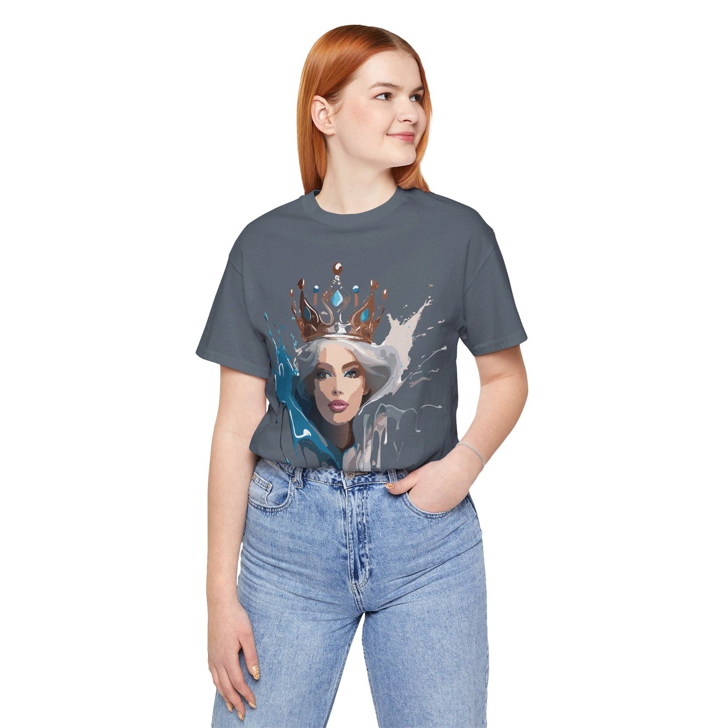 Queen Graphic T Shirt By Adelpha Premium Unisex Jersey Short Sleeve Art Design Tee