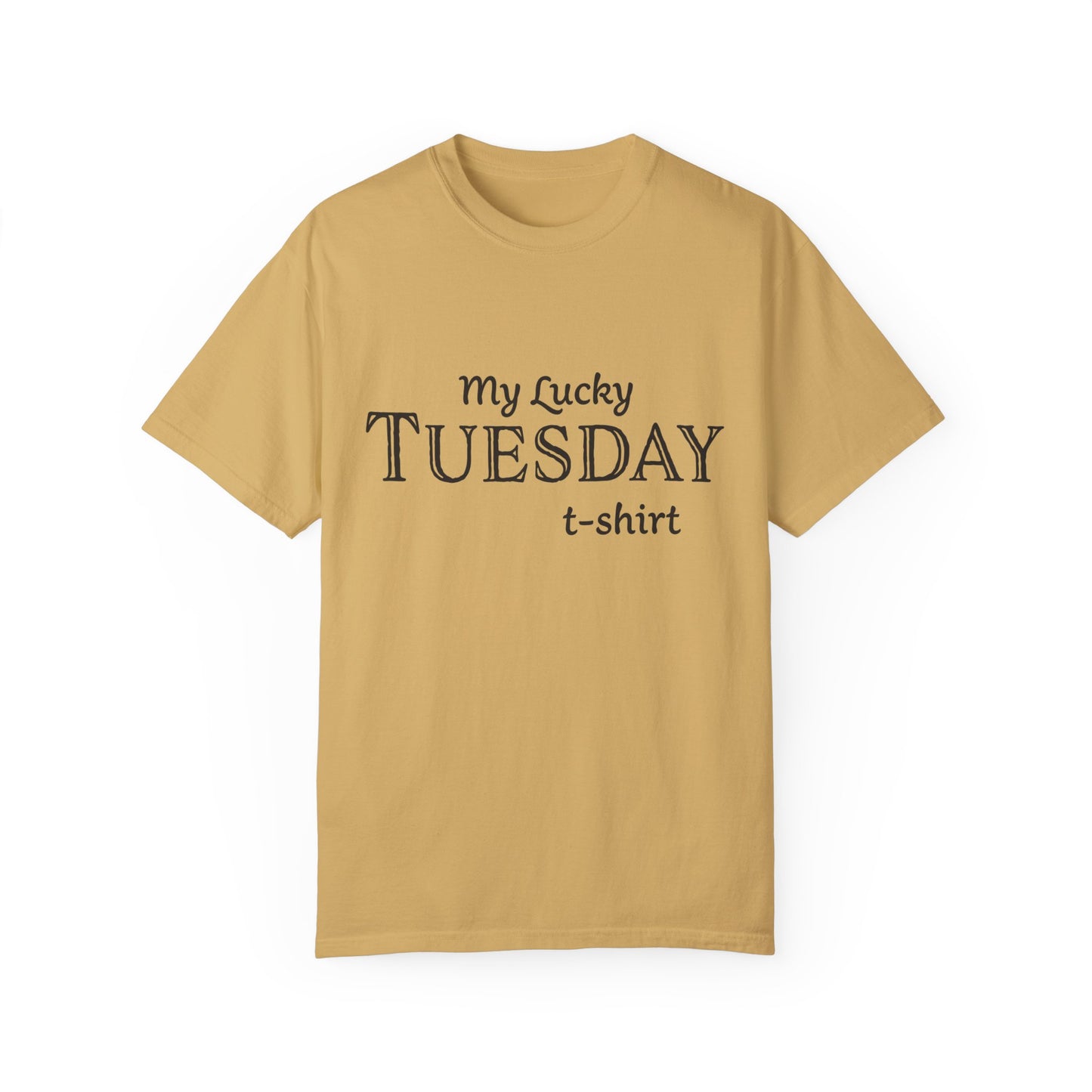 Unisex T-shirt with weekdays design