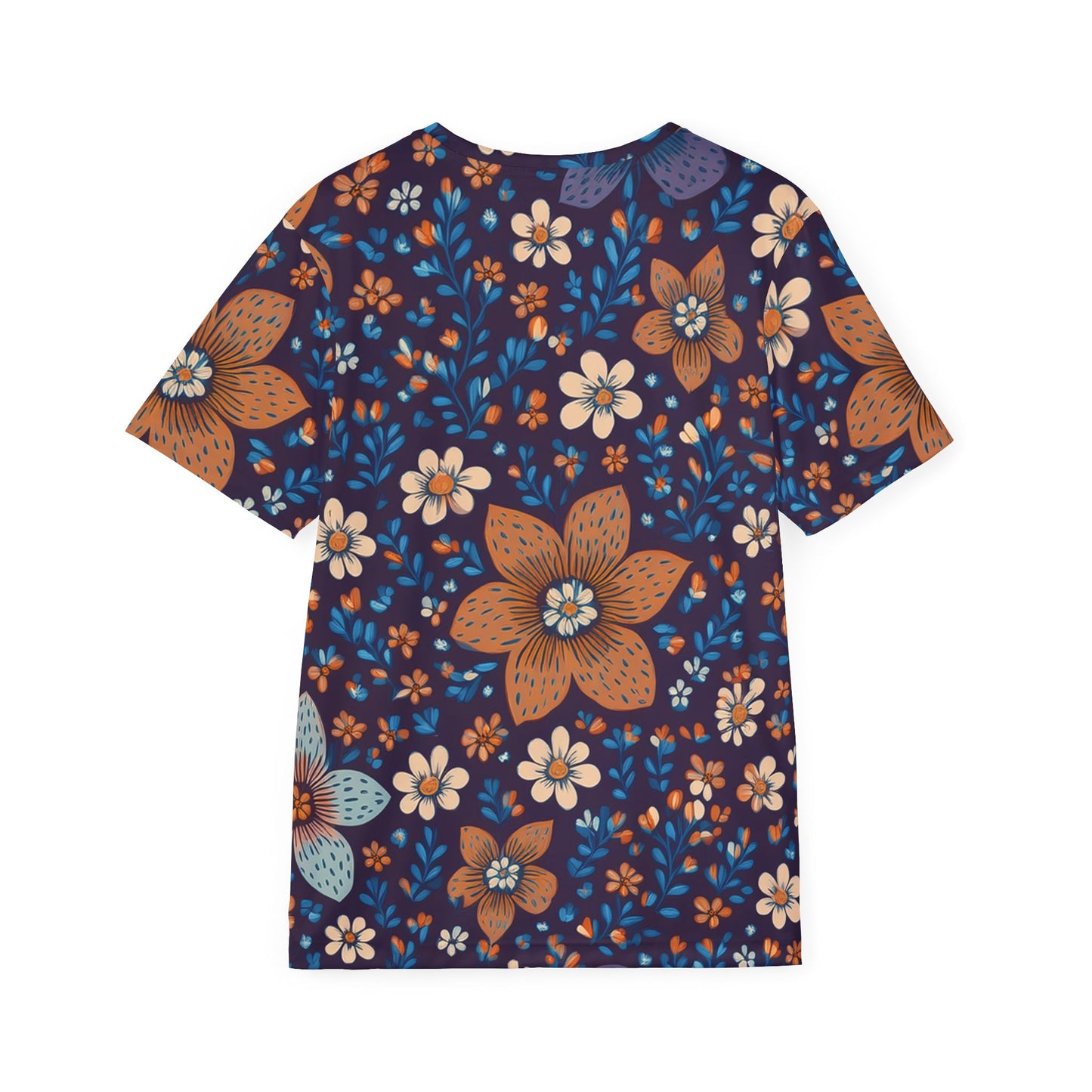 Unisex Floral Shirt, Floral Tee Shirt, Floral T-Shirt, T Shirt with Flowers 6