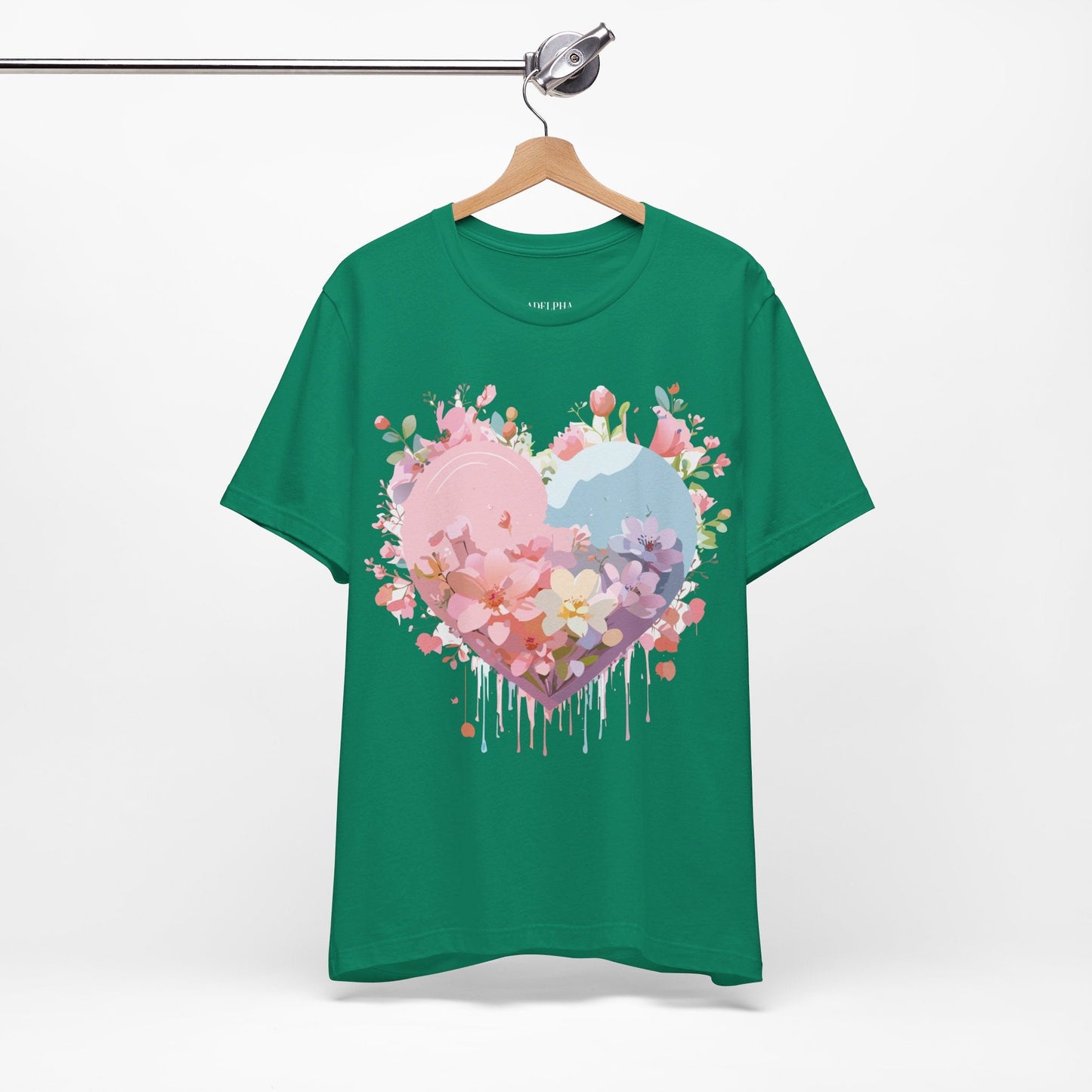 Adelpha Unisex Graphic Tee Vintage Inspired Art Design Short Sleeve Shirt For Everyday Wear