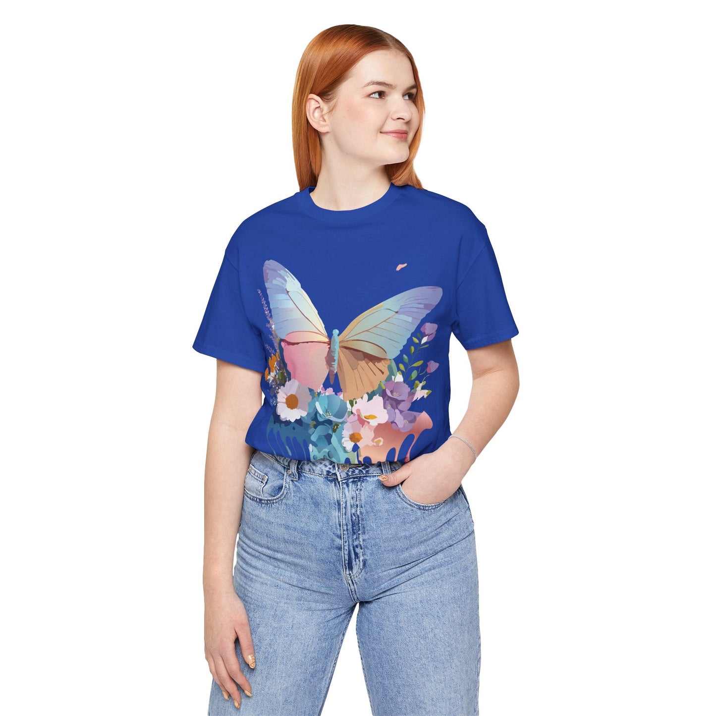 Butterfly Graphic Tee Unisex Adelpha Art Design Vintage Inspired Shirt