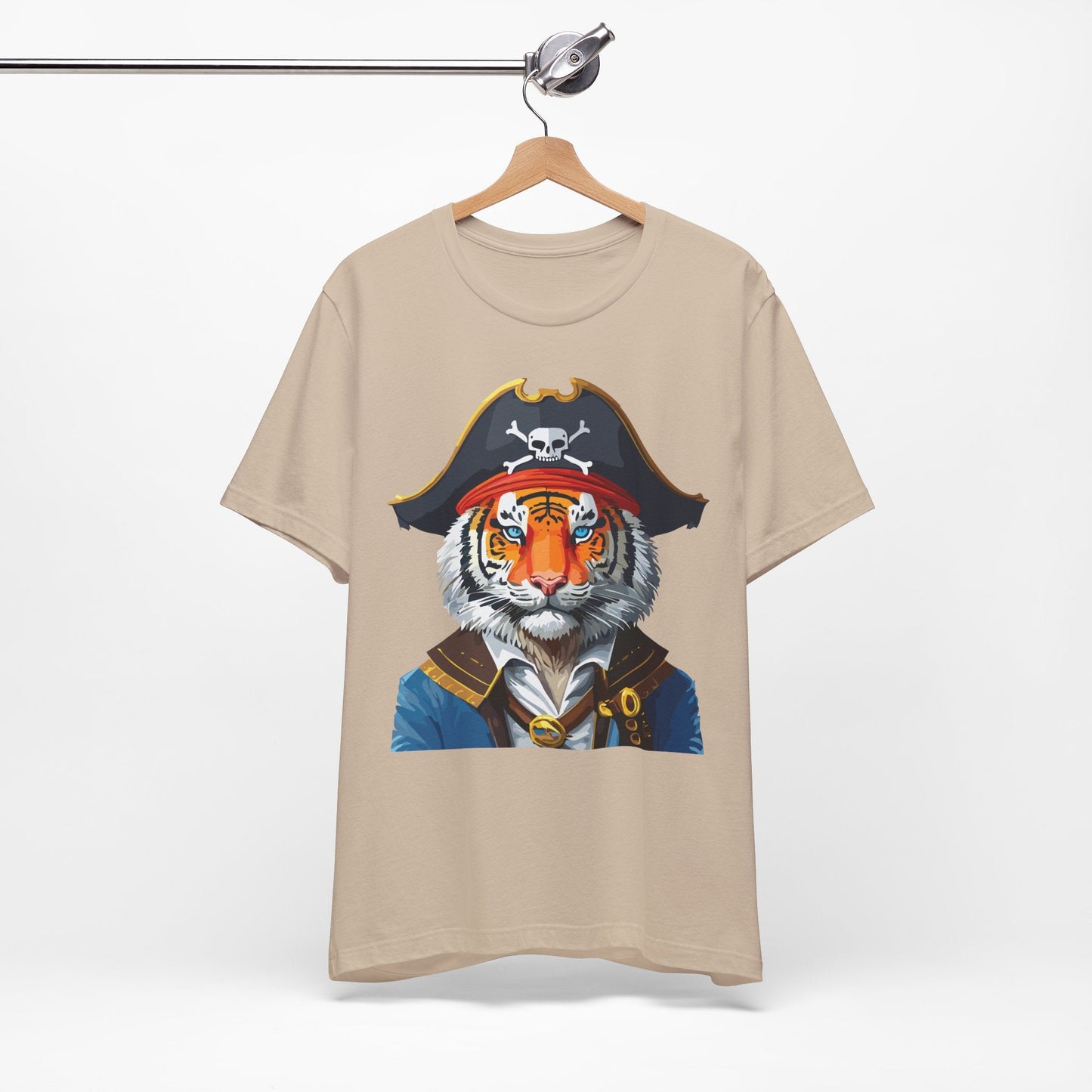 Unisex Animal Tee Shirt With Art Design Wild Animals Shirt Gildan Softstyle 64000