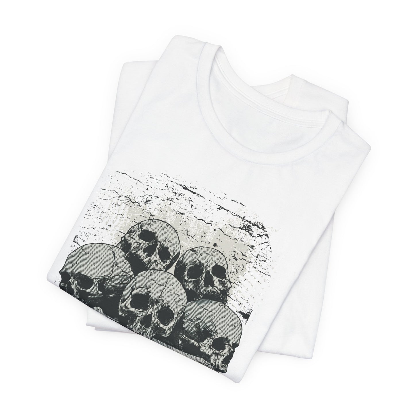 All Die Skull Graphic Design Tee, Skull Shirt, Vintage Tees, Art Design T-Shirt, Graphic Tee, Art Shirts