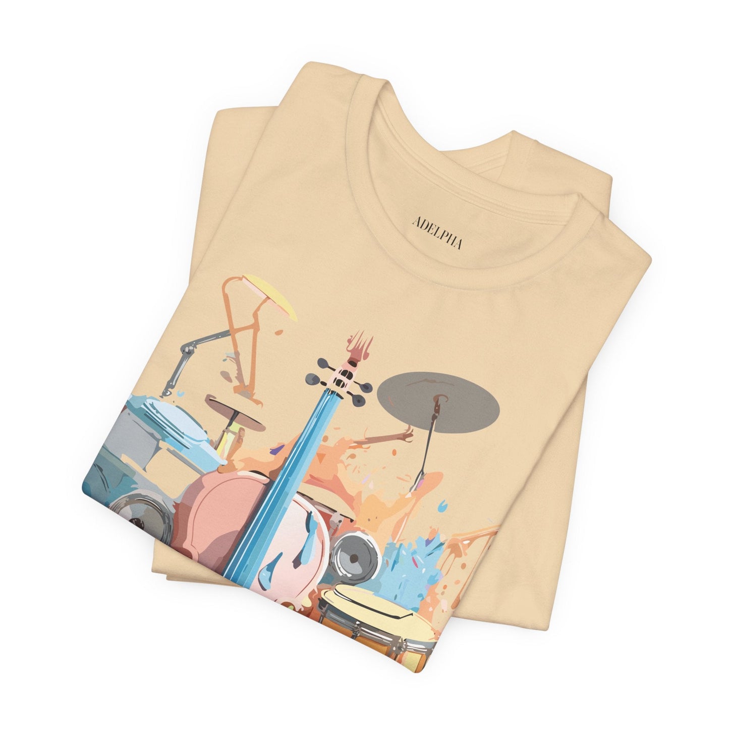 Adelpha Graphic Tee Unisex Short Sleeve Shirt With Vintage Inspired Artwork Design