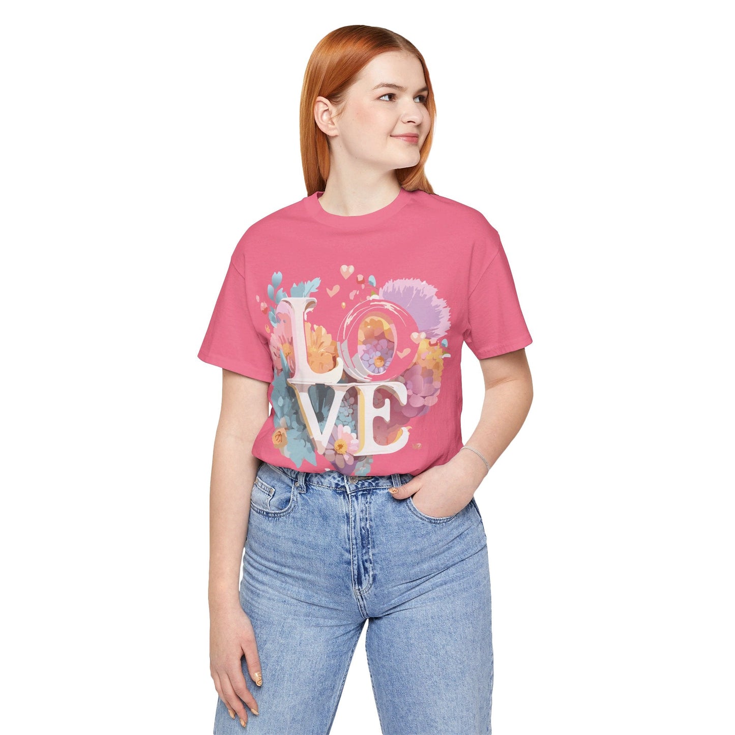 Valentine Graphic T Shirt From Adelpha Unisex Short Sleeve Art Design Tee For Creative Look